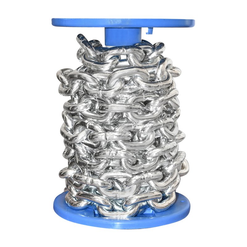 Lant electrogalvanizat DIN766 fi13 5m/rola tambur plastic